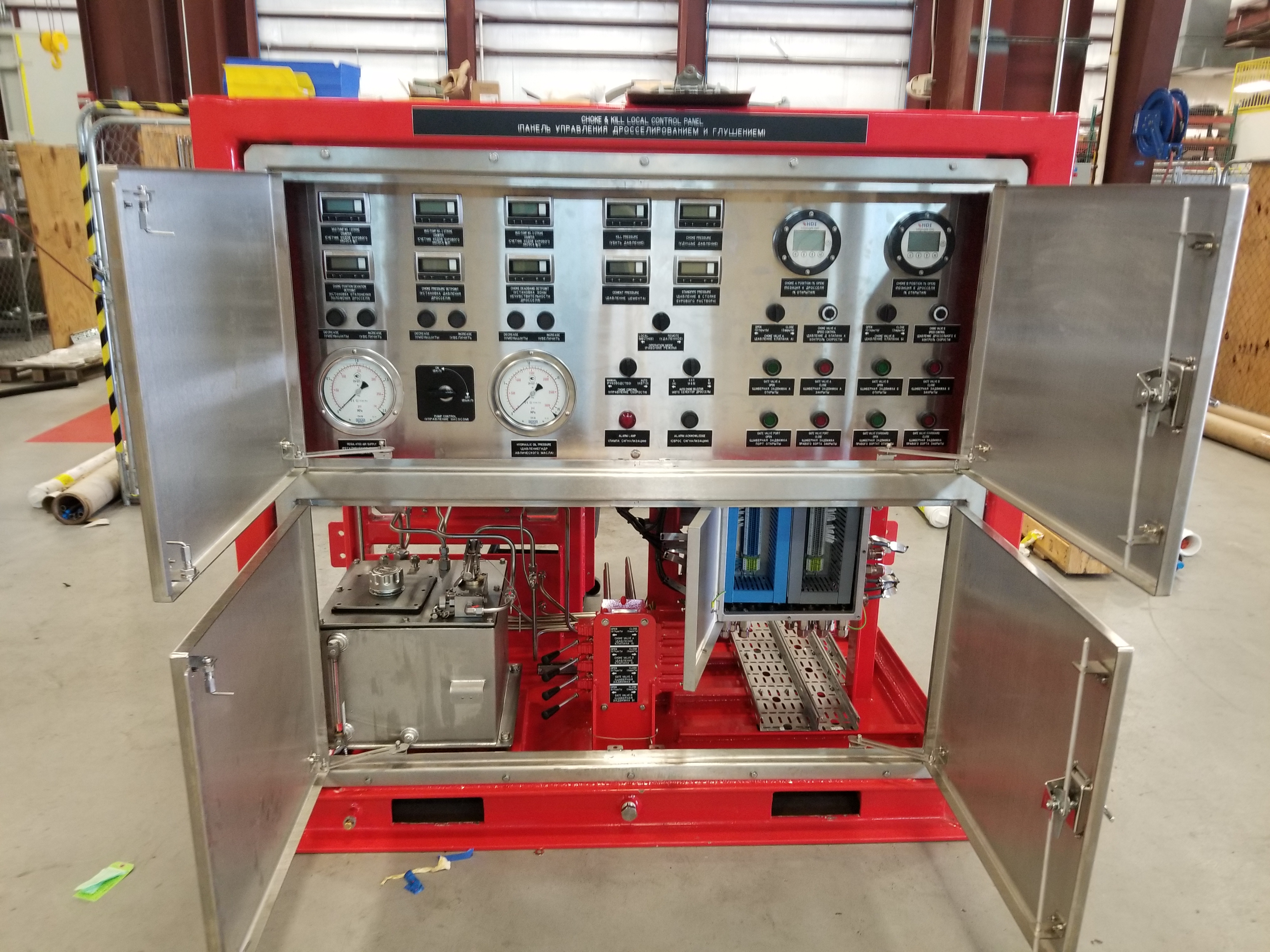 image of a choke & kill system